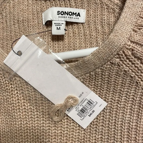 Sonoma sweater-Medium-Beige - Picture 3 of 5